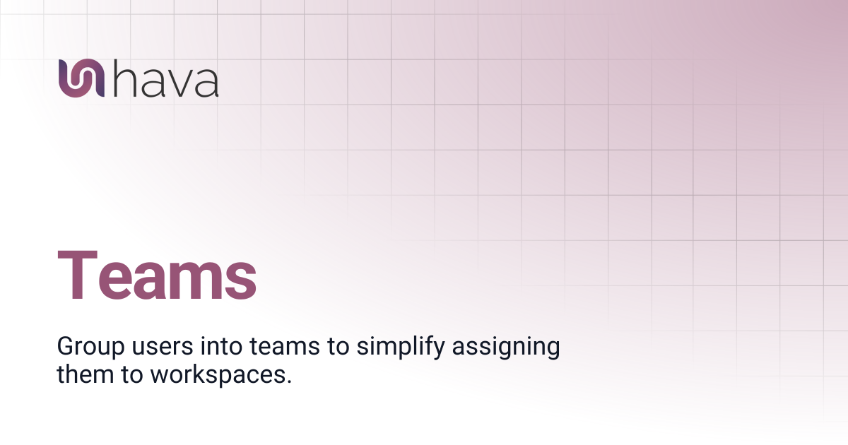 Teams | Documentation